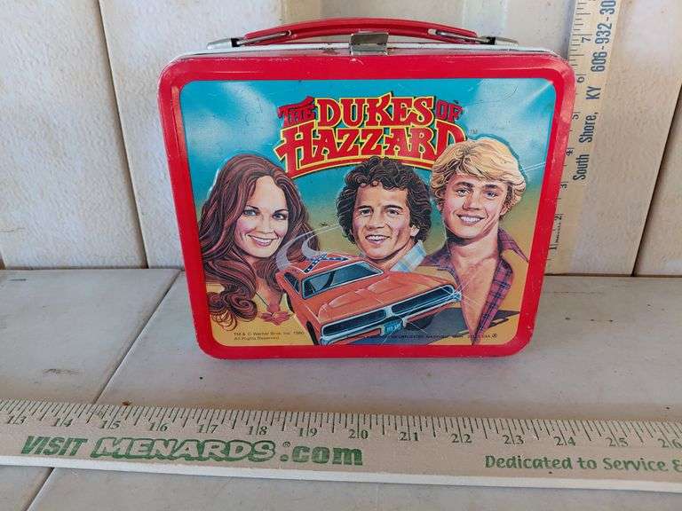1980 The Dukes Of Hazzard Metal Lunch Box, Minor Surface Rust