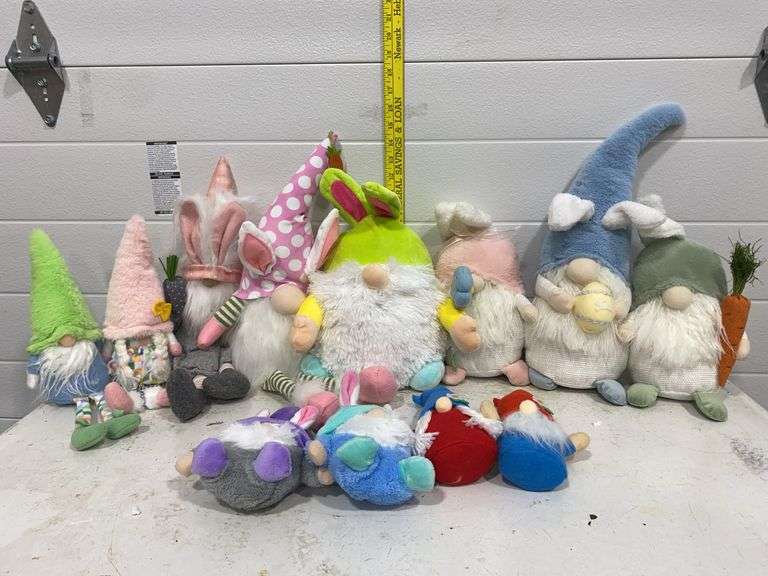 holiday and seasonal plush Gnomes