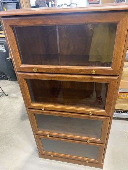 Vintage barrister bookcase.
