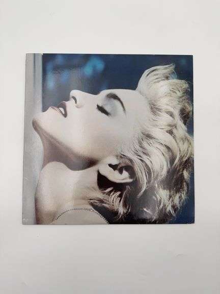Vintage 1986 Madonna True Blue LP Album