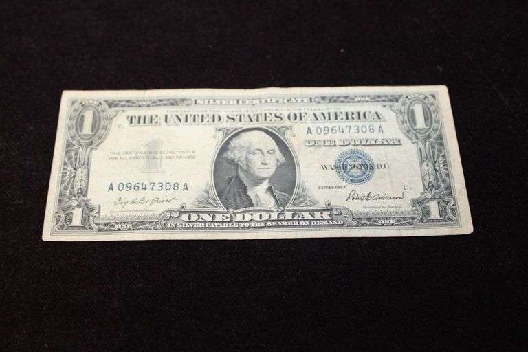 1957 One Dollar Silver Certificate