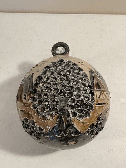 Handcrafted Ceramic Tea Light Lantern