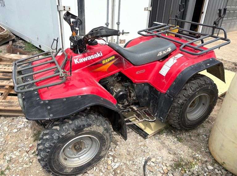 2000 Kawasaki Bayou 300 With Title Running Condition
