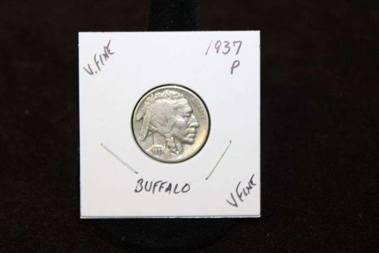 1937-P Buffalo Nickel