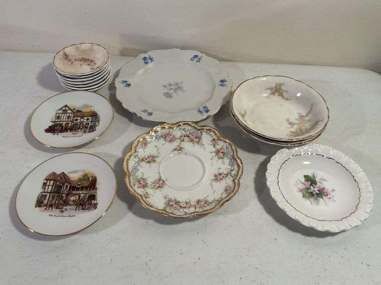 Assorted Antique & Vintage Fine China – 14 Pieces