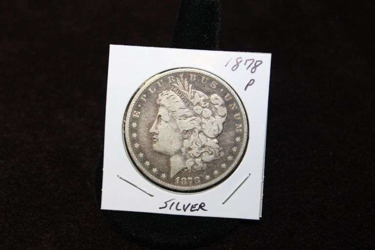 1878-P Silver Morgan Dollar