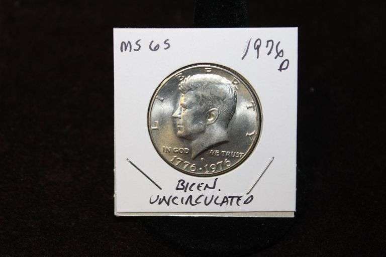 1976-D Kennedy Half Dollar