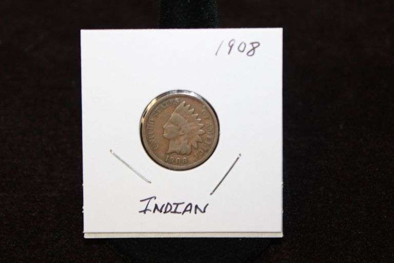 1908 Indian Head Cent
