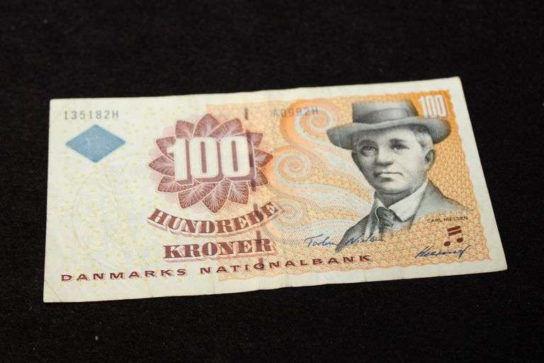 Denmark 100 Kroner Note