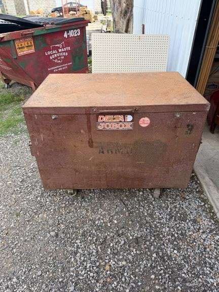 Delta Jobox Rolling Tool Chest - Auction Ohio