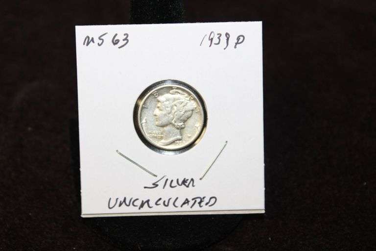 1939-P Mercury Dime