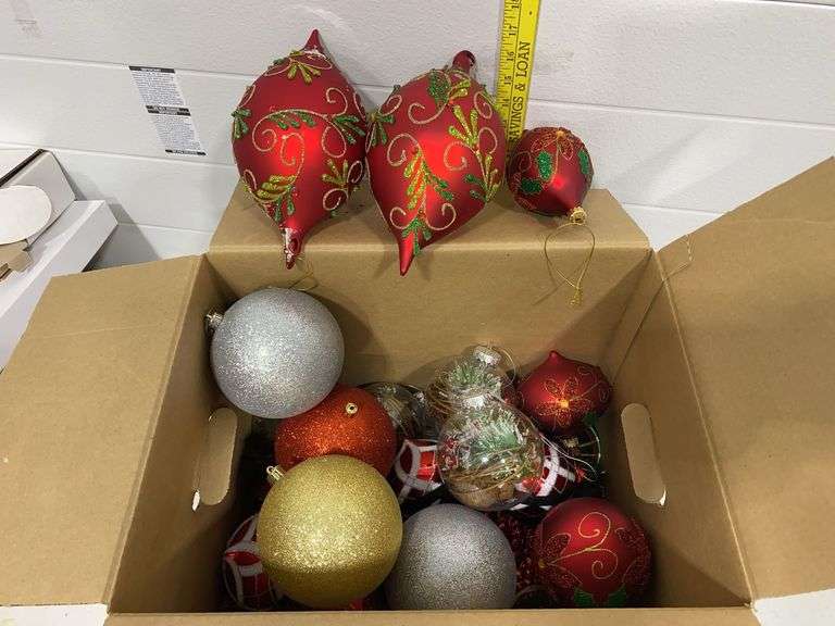 Premium Christmas Teardrop & Ball Ornaments