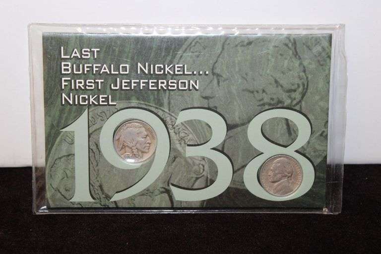 1938 Buffalo & Jefferson Nickel Set