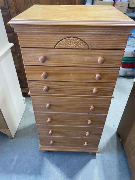 Vintage Wooden Jewelry Box