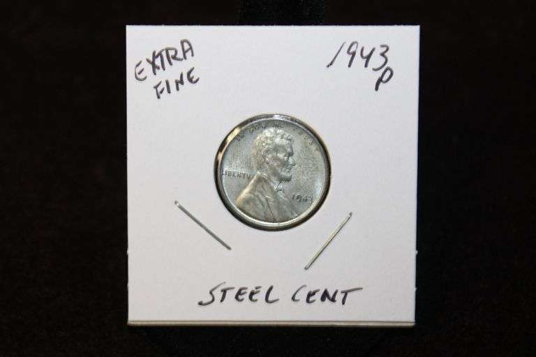 1943-P Steel Cent