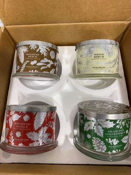 Homeworx by Harry Slatkin Holiday Scented Candles