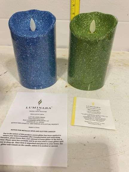 Luminara Real-Flame Effect Flameless Candles
