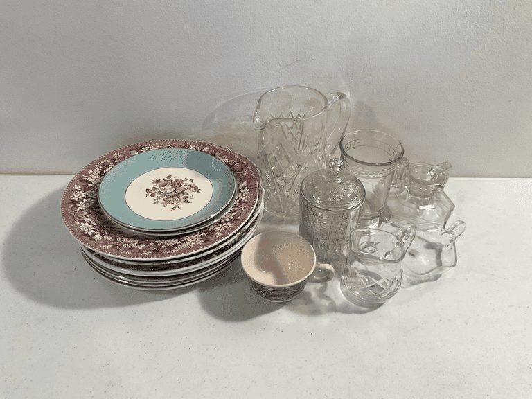 Assorted Crystal, China & Collectibles – 16 Pieces