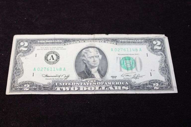 1976 Two Dollar Federal Reserve Note