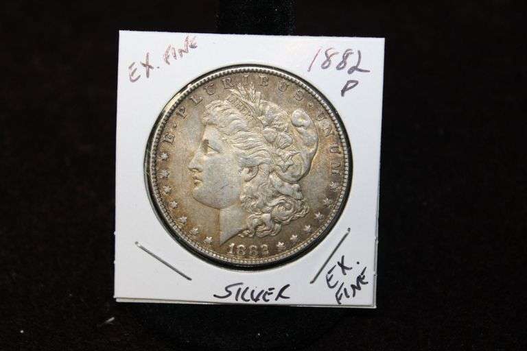 1882-P Silver Morgan Dollar