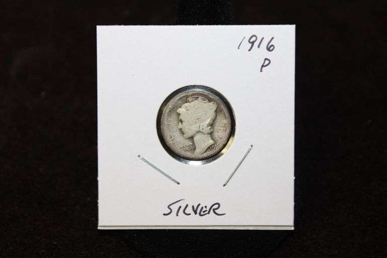1916-P Mercury Dime