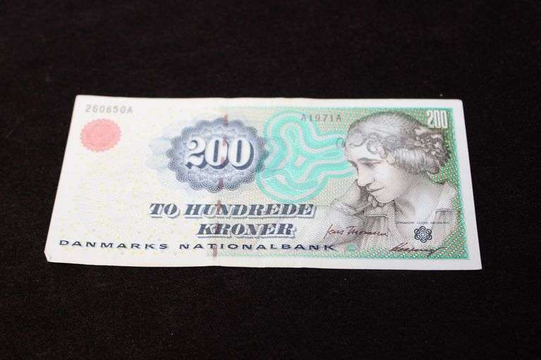 Denmark 200 Kroner Note