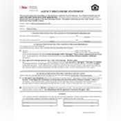 Thumbnail image of Agency Disclosure Statement