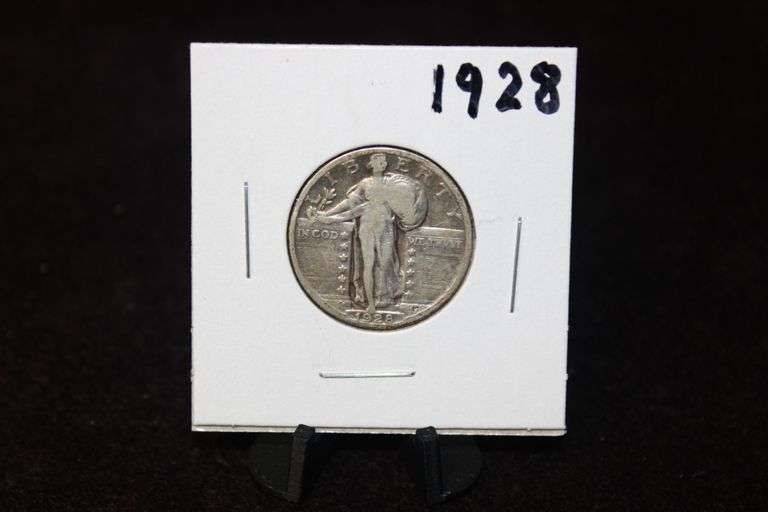 1928 U.S. Standing Liberty Silver Quarter