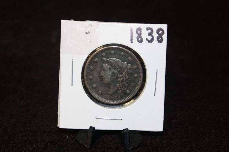 1838 U.S. Liberty Head Large Cent
