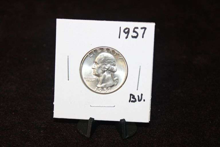 1957 U.S. Washington Silver Quarter
