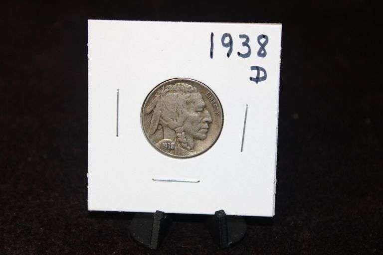 1938-D U.S. Buffalo Nickel