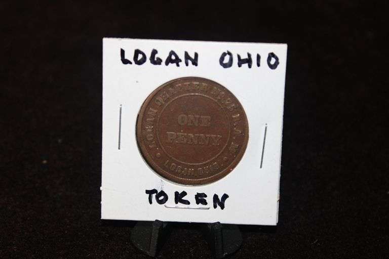 Logan Ohio One Penny Token