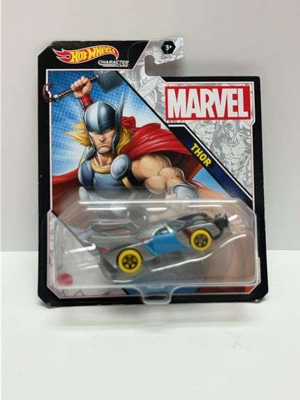 Hot Wheels Marvel Character Cars Thor Die-Cast Model, Mattel 2015, New in Sealed Packaging, 3+ Years