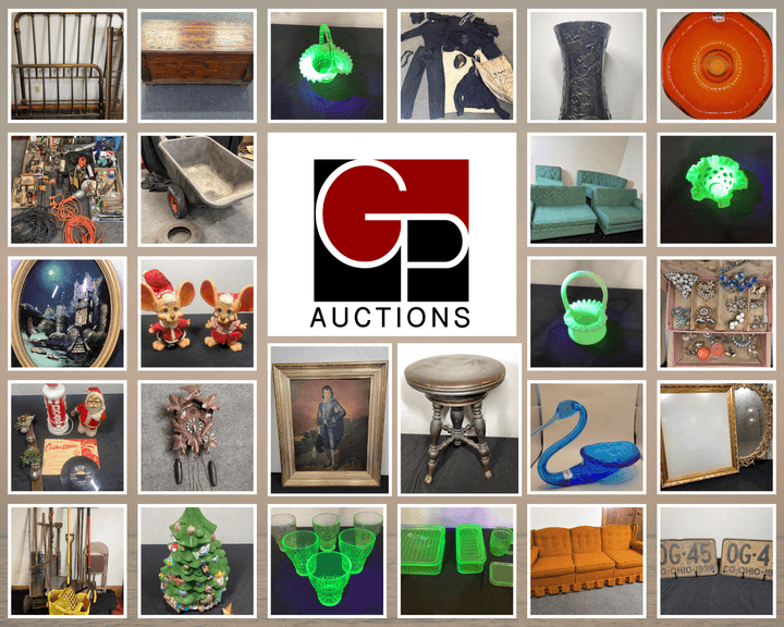 New Lexington Estate Auction – Antique & Vintage Glassware, Pottery, Furniture, Christmas & More