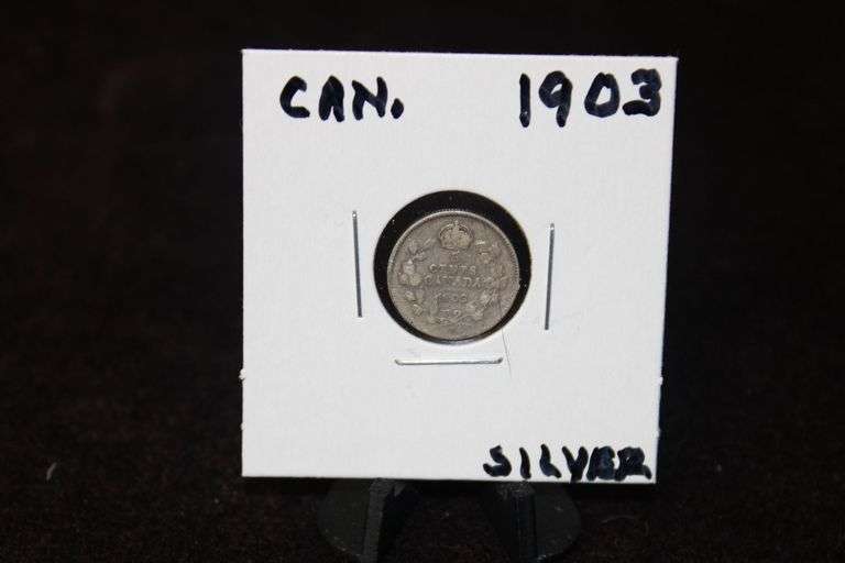 1903 Canada Silver Five Cents