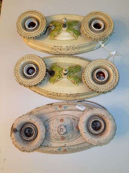 Vintage Metal Ceiling Light Fixtures