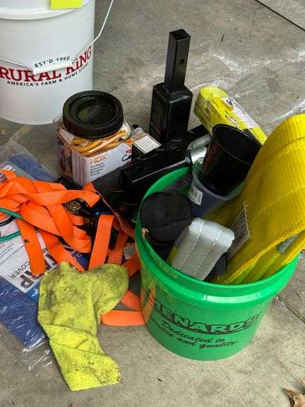 Tow Straps, Ratchet Straps, Receiver Hitch & Cargo Accessories