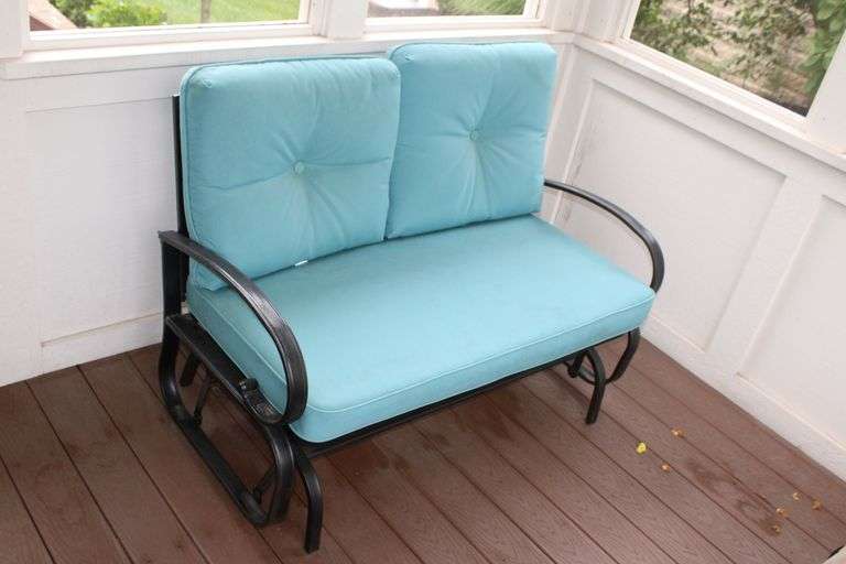 Patio Glider Loveseat