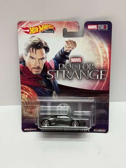 Hot Wheels Doctor Strange Marvel Studios Lamborghini Huracán Coupé Real Riders Collectible Car NMC55