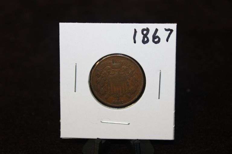1867 U.S. Sheild Two Cent