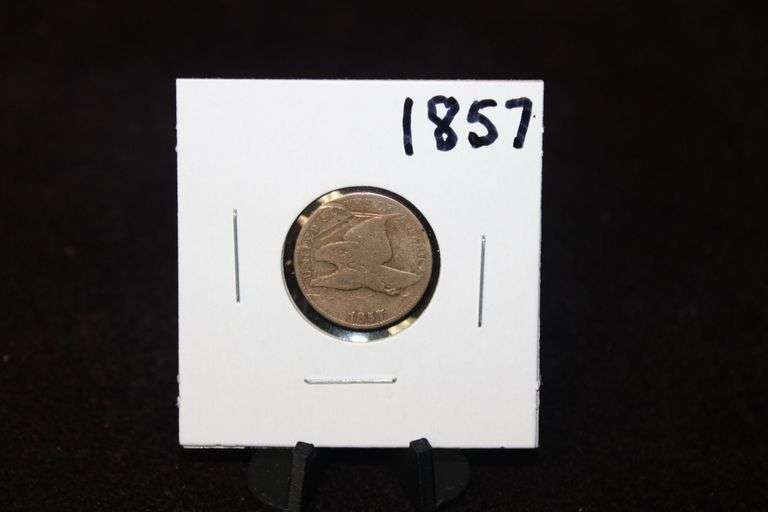 1857 U.S. Flying Eagle Cent