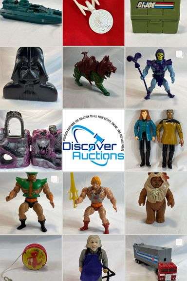 He-man, Star Wars, Star Trek, G.I. Joe, and more - SHIPPING AVAILABLE