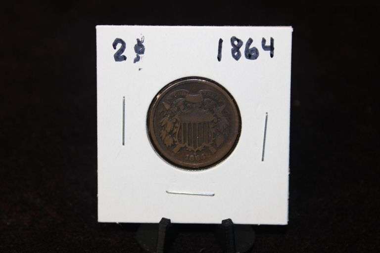1864 U.S. Shield Two Cent