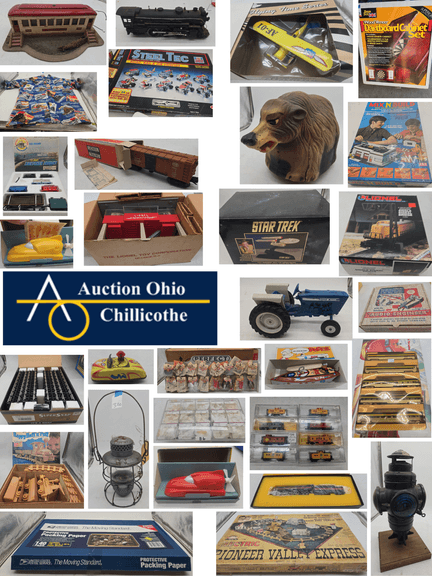 Ironton Ohio - Toys! Toys! All Toys!! Trains, Models, Rail Road, Antique, and Modern Toys!!!