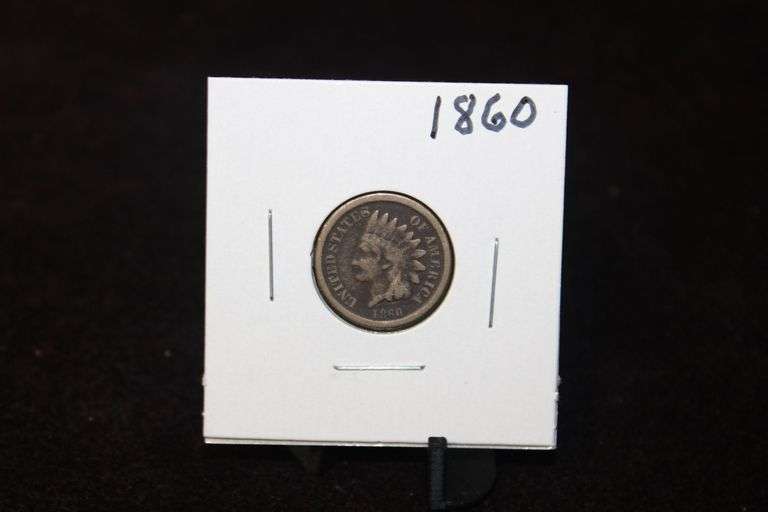 1860 U.S. Indian Head Cent