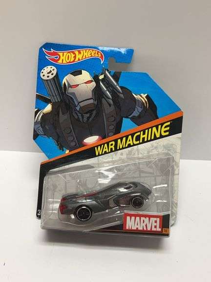 Hot Wheels Marvel War Machine Die-Cast Car Factory Sealed in Original Packaging 2015 H38 Series 3/5