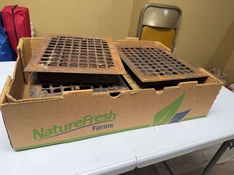 Cast Iron Floor Registers & Heat Grates