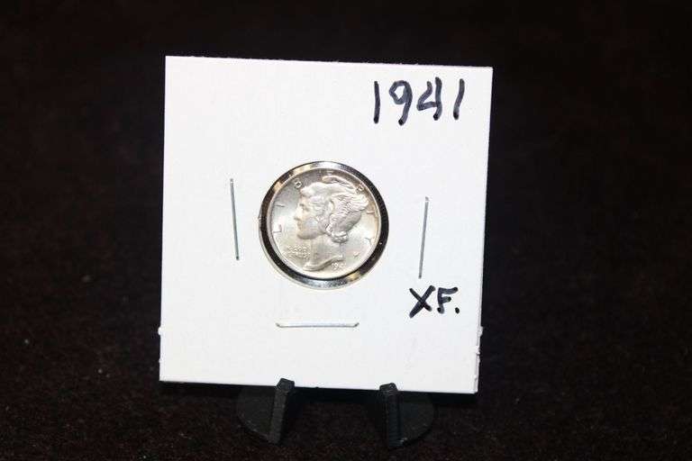 1941 U.S. Mercury Silver Dime