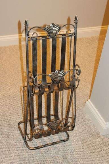Italianate Magazine Rack
