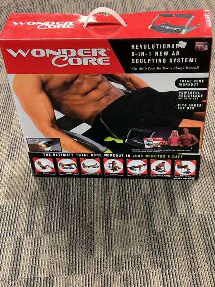 Wonder Core Smart 6-in-1 Ab Sculpting System, Total Core Workout, Boxed, As Seen On TV, English/Fren